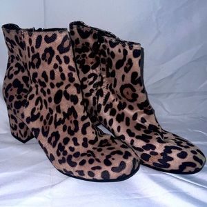 Cheetah Ankle Booties